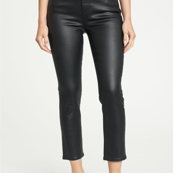 NWT Daze Denim *high rise daily driver -Coated Pants jeans organic fabric 24 31 - Picture 4 of 12